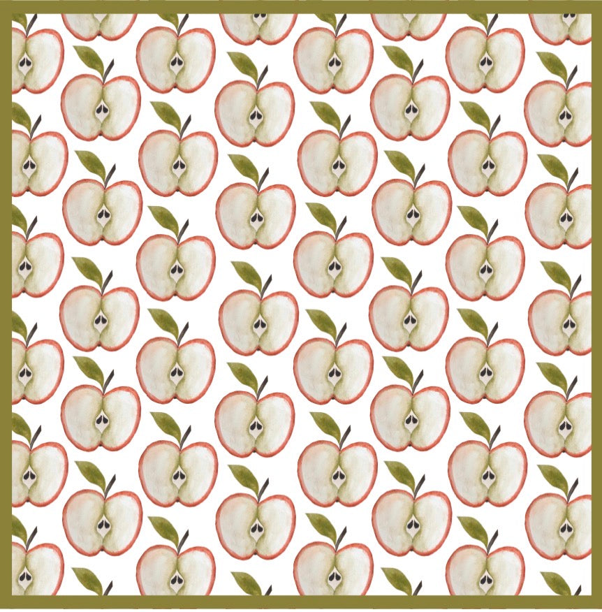 Apple Halves - Charger - (SQUARE)