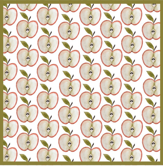 Apple Halves - Charger - (SQUARE)