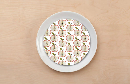 Apple Halves Plate Accent