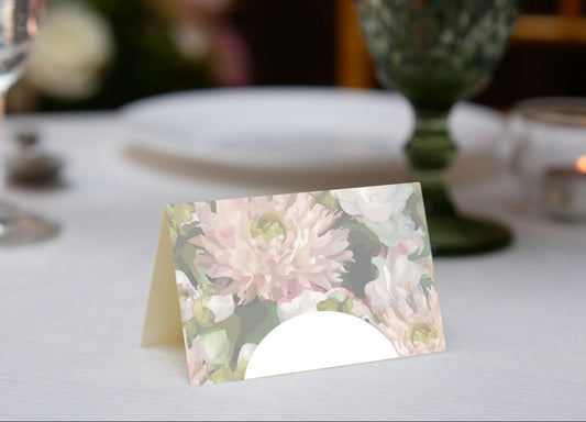 Dahlia Place Cards