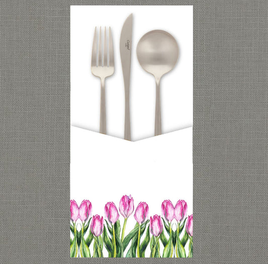 Field of Tulips Cutlery Pouch