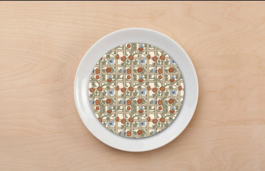 Climbing Garden Plate Accent