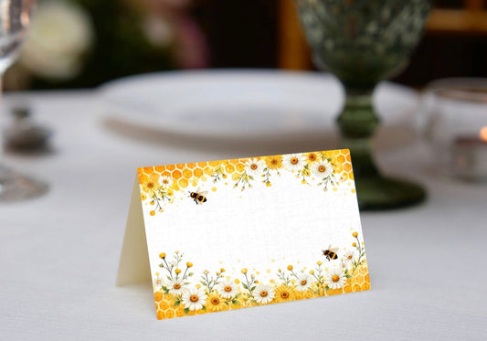 Chamomile Honeycomb Place Cards