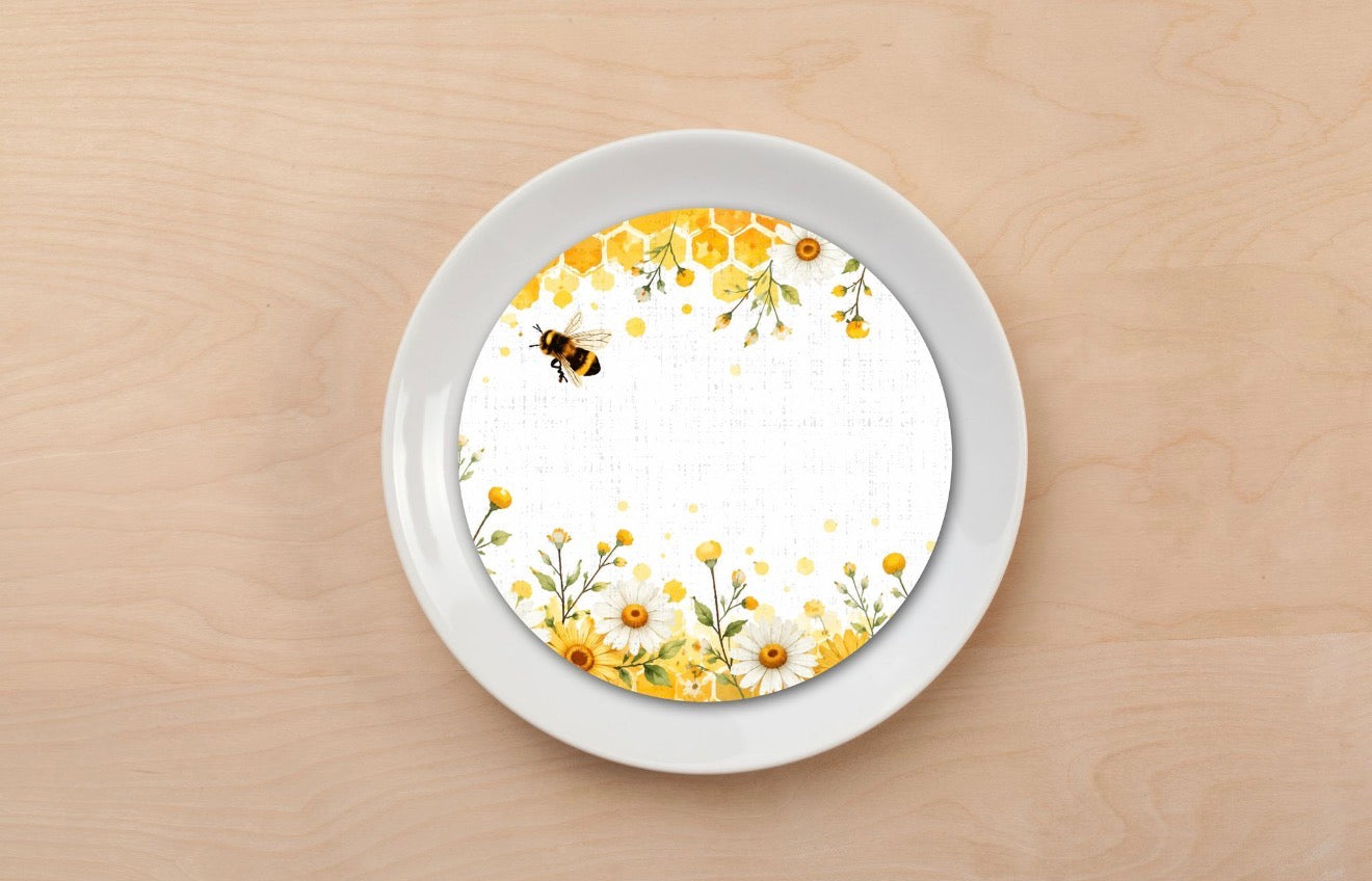 Chamomile Honeycomb Plate Accent