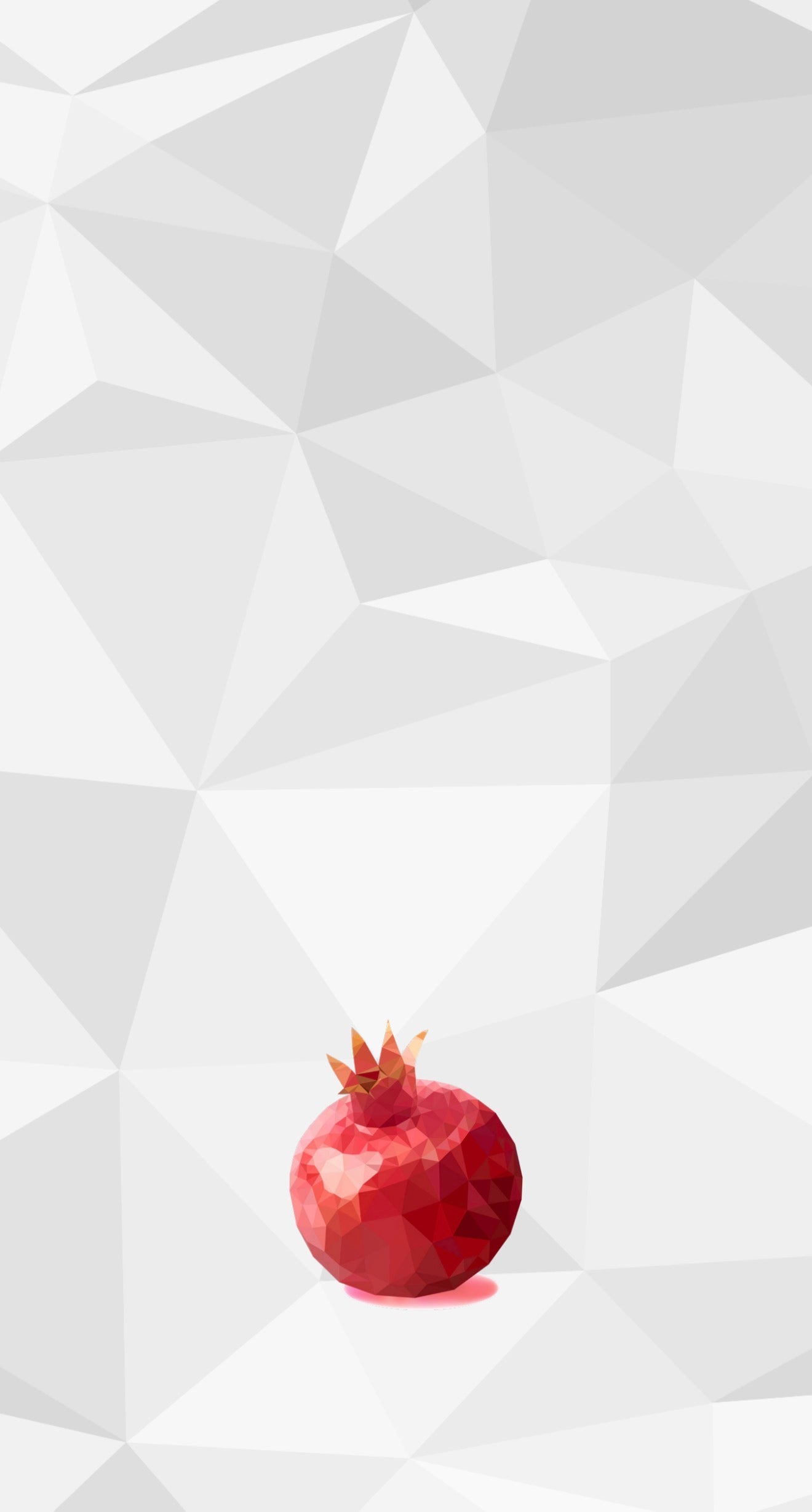 Pixelated Pomegranate - Printed Guest Towel