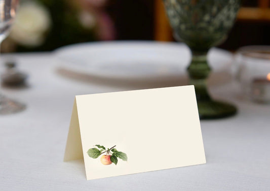 Royal Apple Place Cards