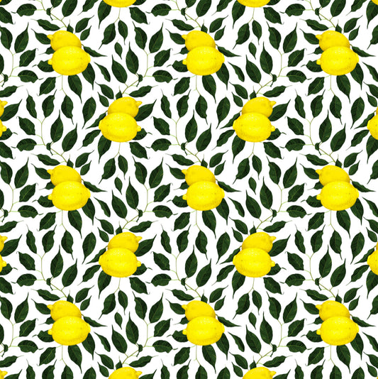 Lemon Leaves - Charger - (SQUARE)