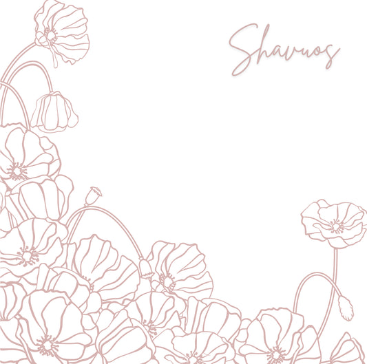 Doodle Shavous  - Charger - (SQUARE)