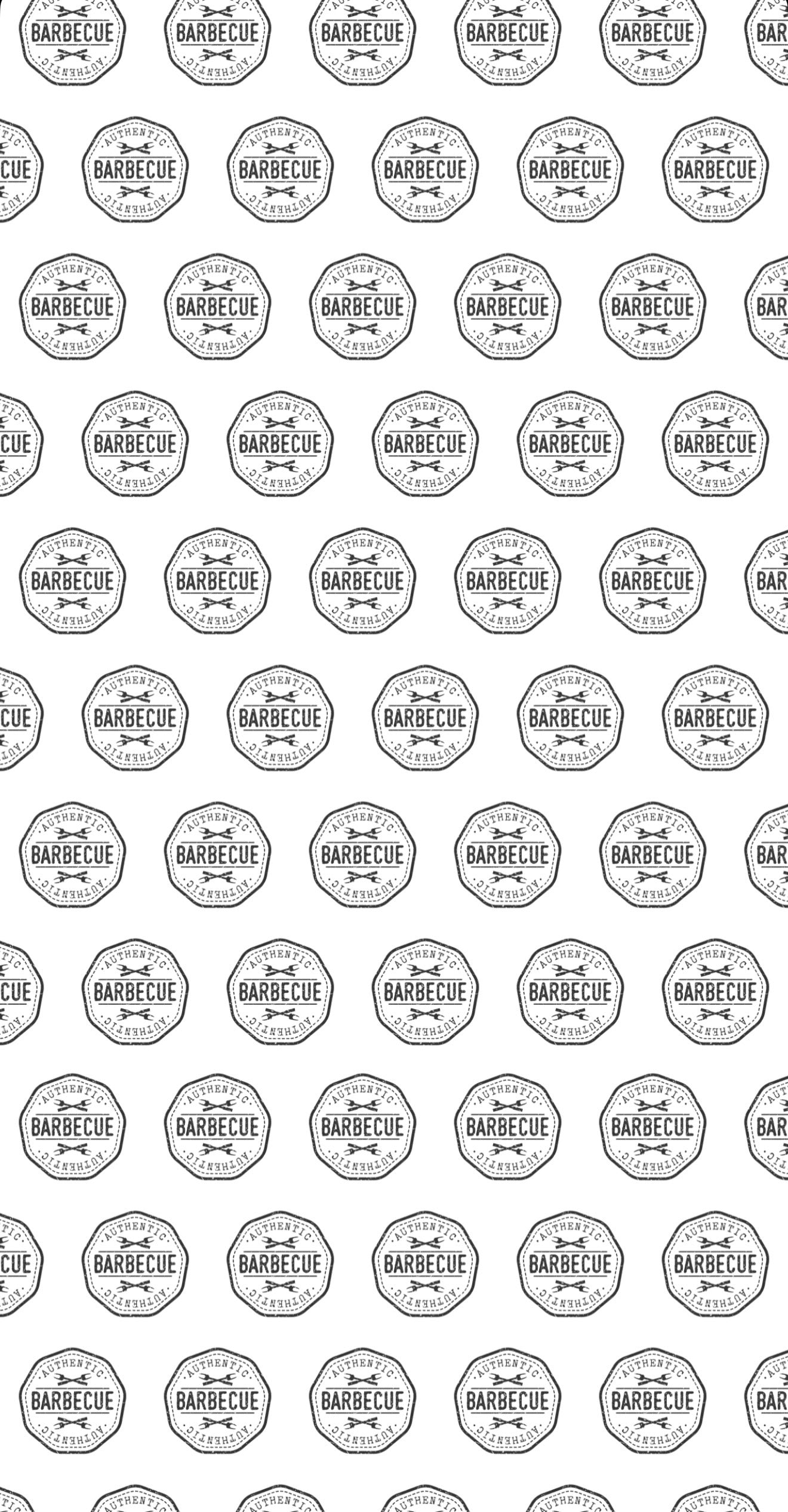 BBQ Stamp - Printed Guest Towel