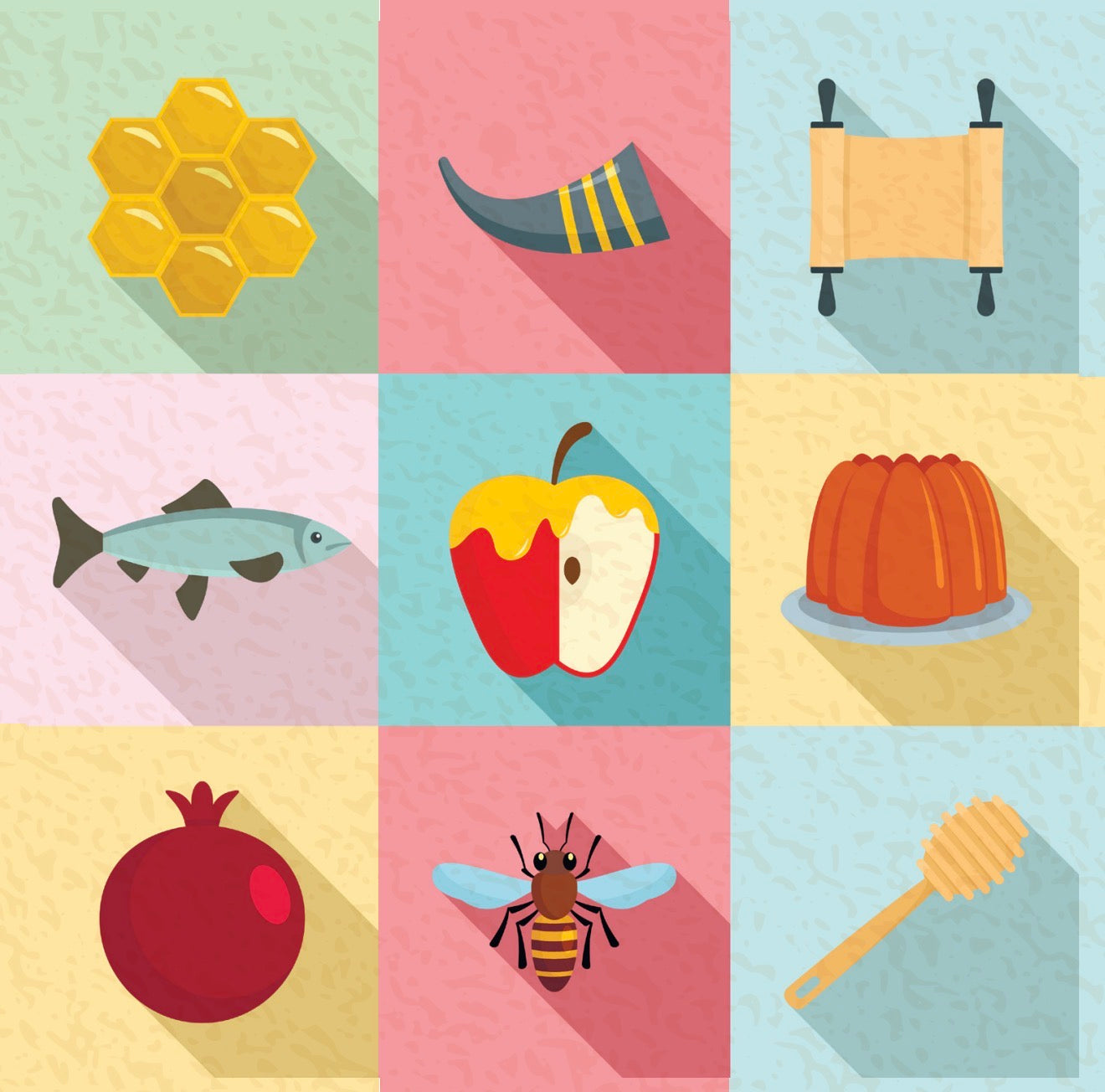 High Holidays Icon Cocktail Napkin