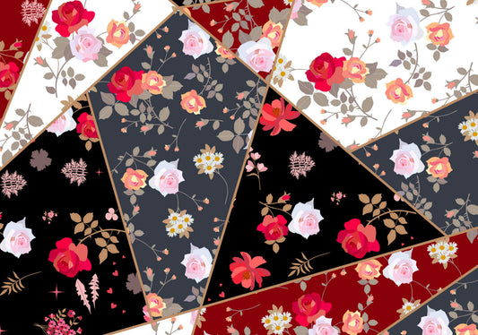 Patchwork Rose - Placemat