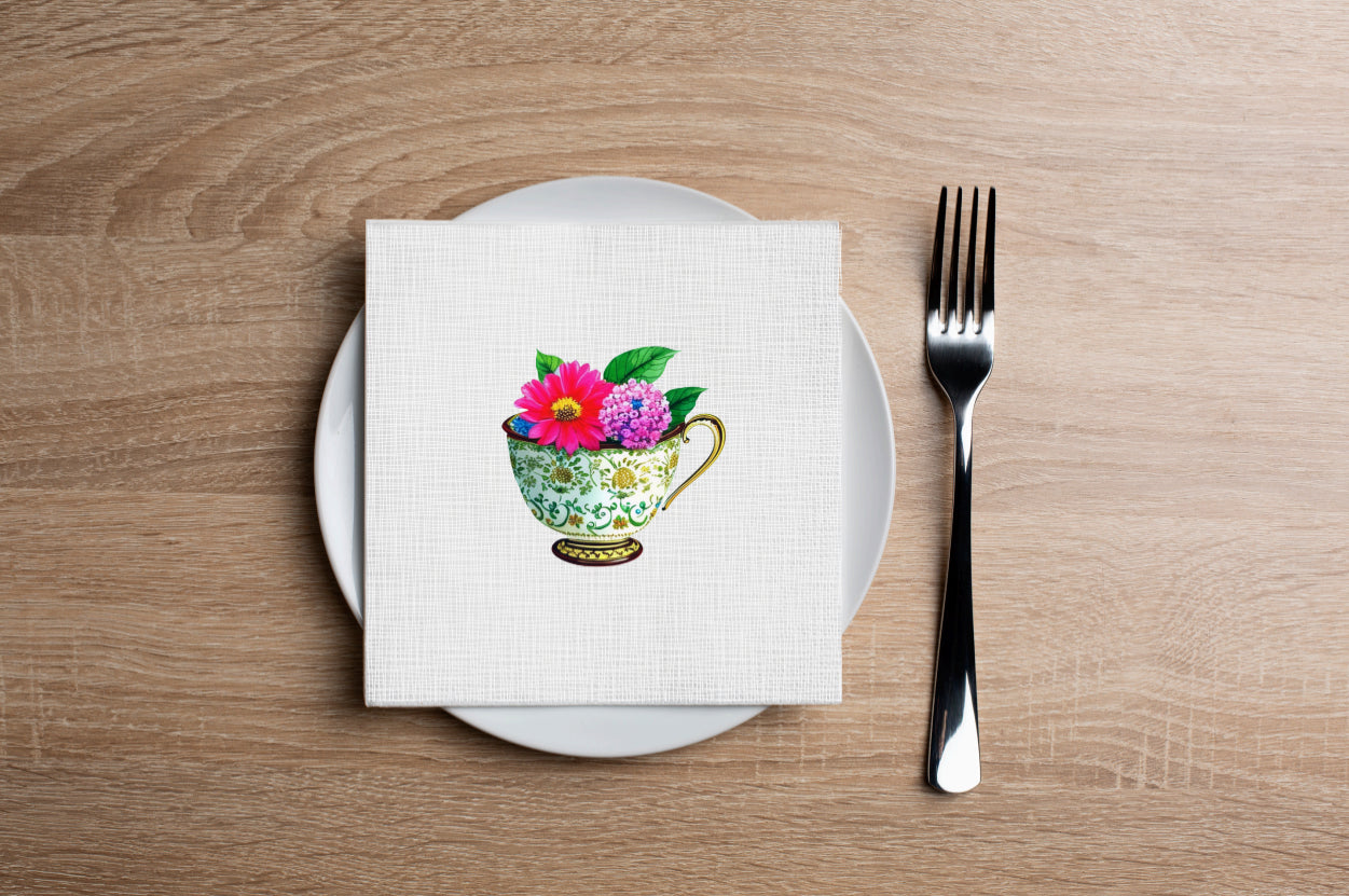 Tea Time Cocktail Napkin