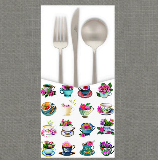 Tea Time Cutlery Pouch