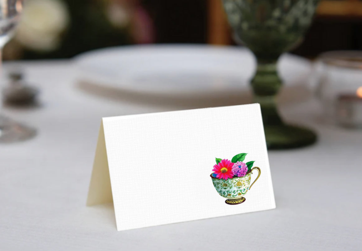 Tea Time Place Cards