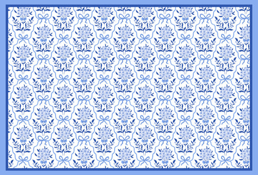 Cornflower Damask - Placemat