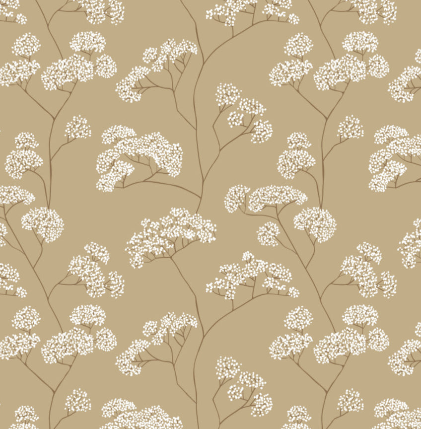 Golden Hour Baby's Breath - Charger - (SQUARE)