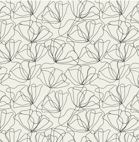 Seamless Poppies - Charger - (SQUARE)