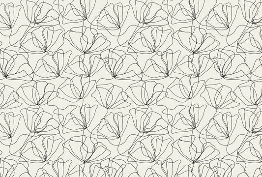Seamless Poppies - Placemat