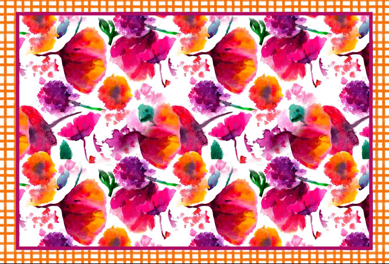 Poppy Pattern I - Placemat