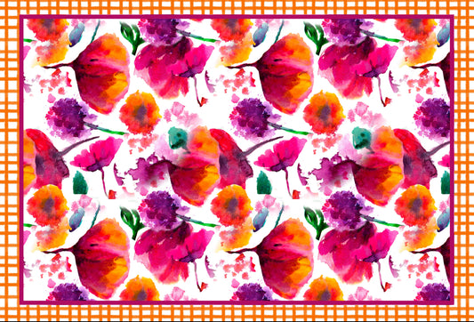 Poppy Pattern I - Placemat