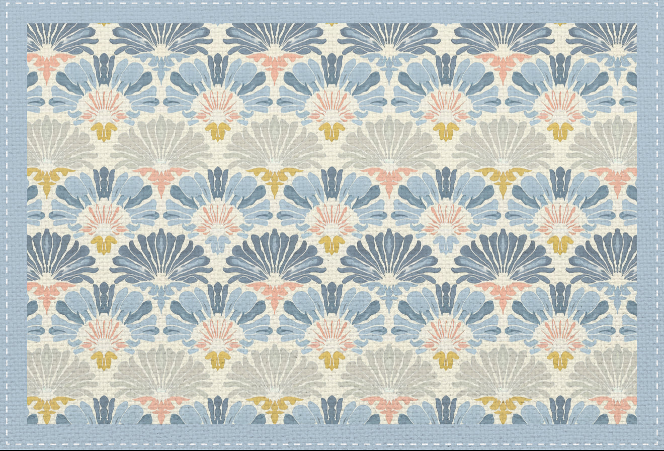Pastel Sea Flowers - Placemat