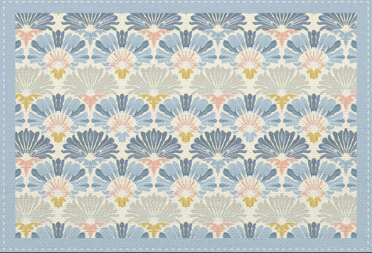 Pastel Sea Flowers - Placemat