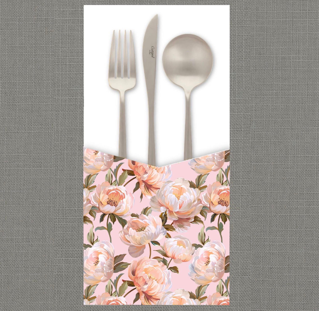 Sylvia's Garden Cutlery Pouch