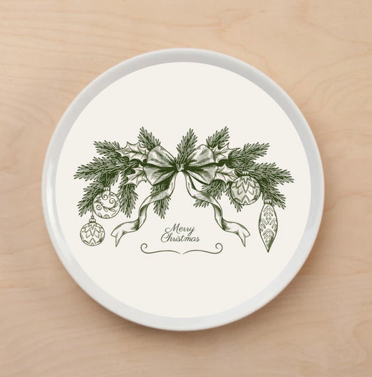 Christmas Banner Plate Accent