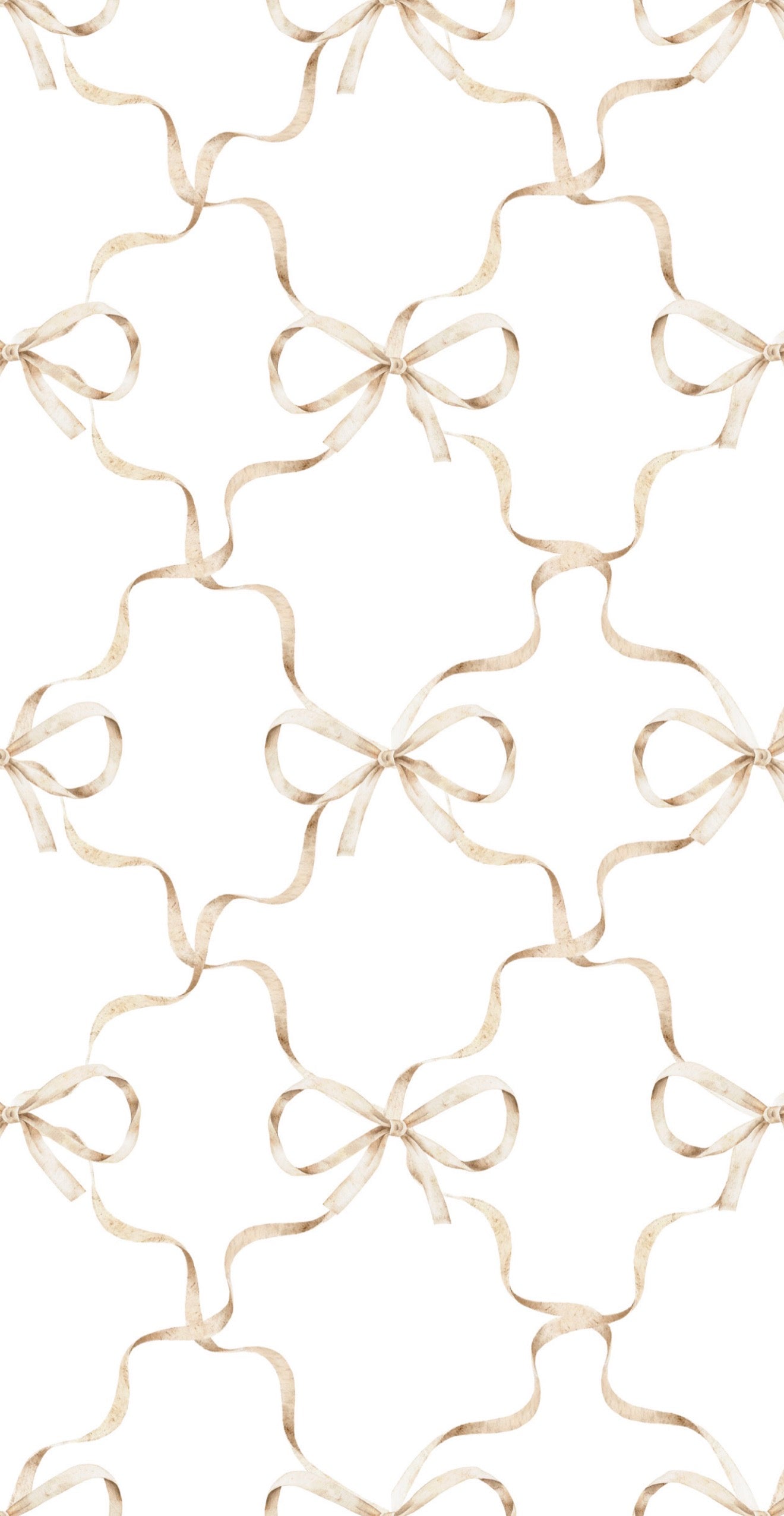 Delicate Bows - Printed Guest Towel