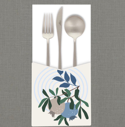 Pomegranate Target Cutlery Pouch