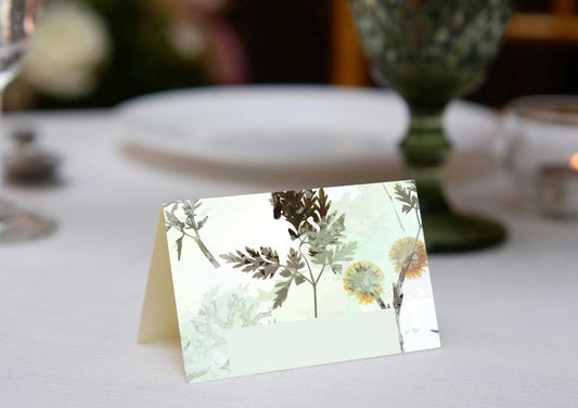 Sukkos Forest Place Cards