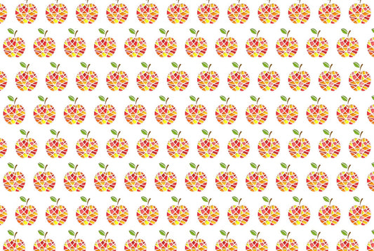 Stained Glass Apple - Placemat