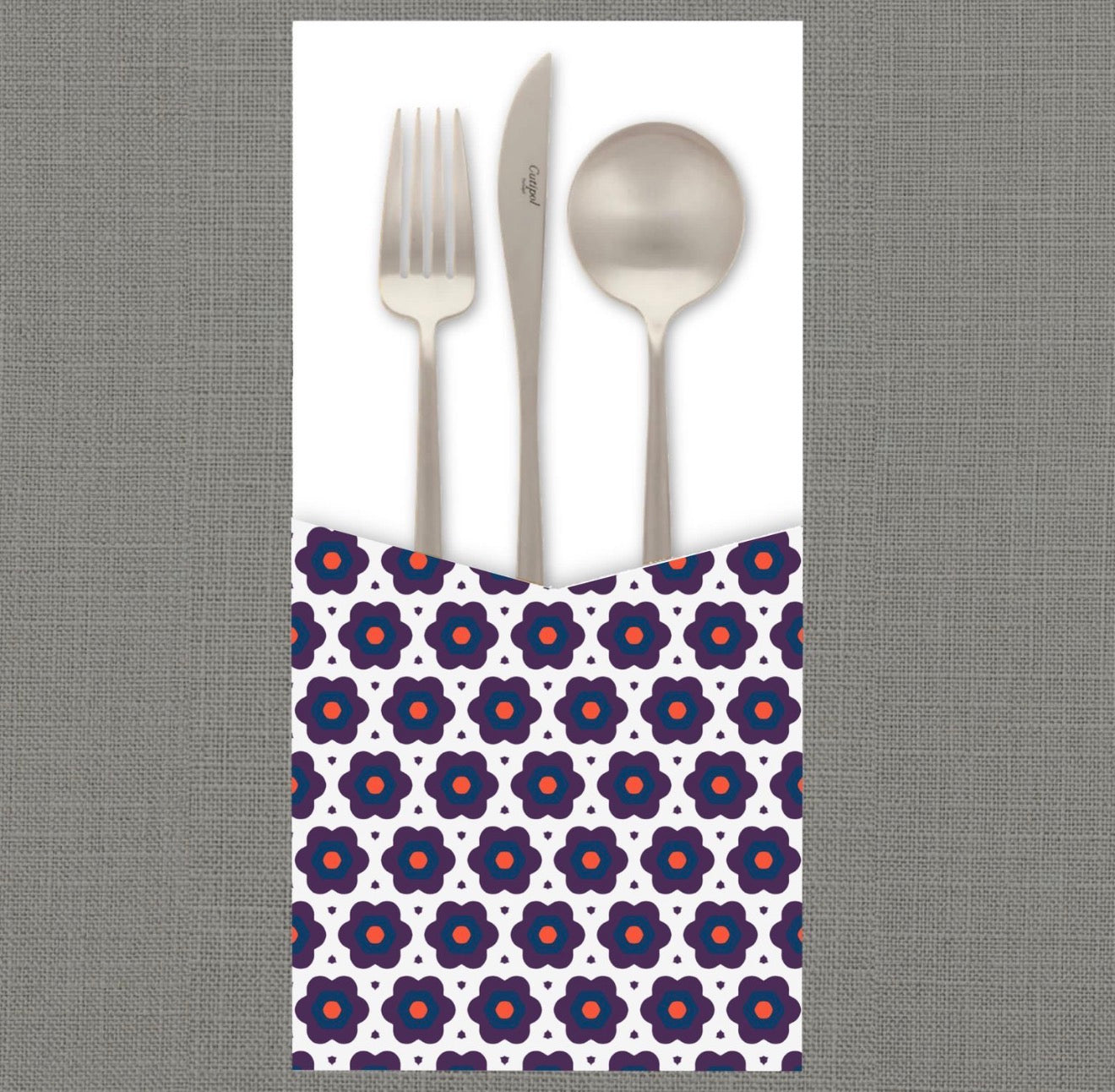 Chanukah Groove Cutlery Pouch