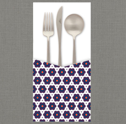 Chanukah Groove Hebrew Cutlery Pouch