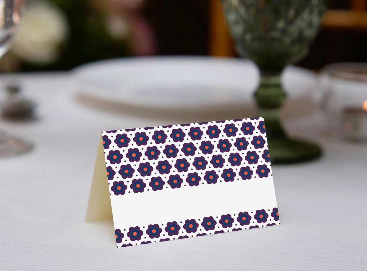 Chanukah Groove Place Cards