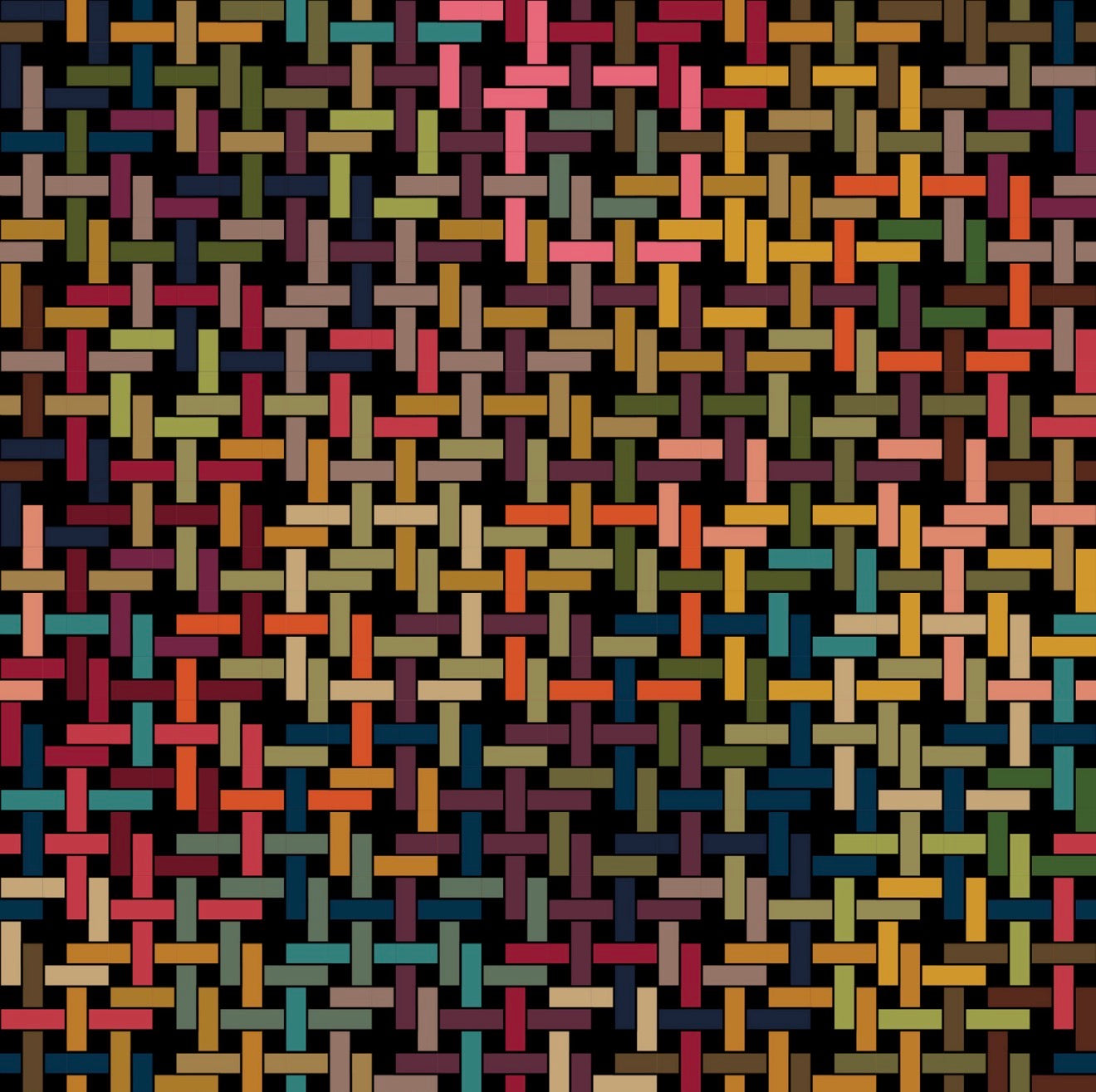 Rattan Rainbow Cocktail Napkin