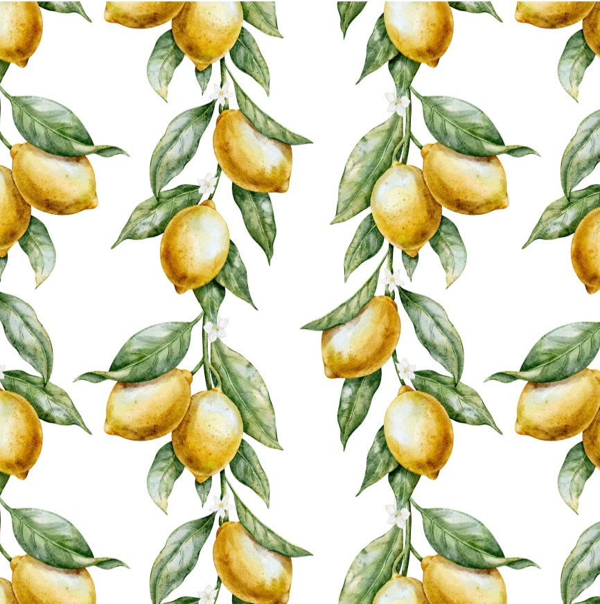 Citrus Branch Cocktail Napkin