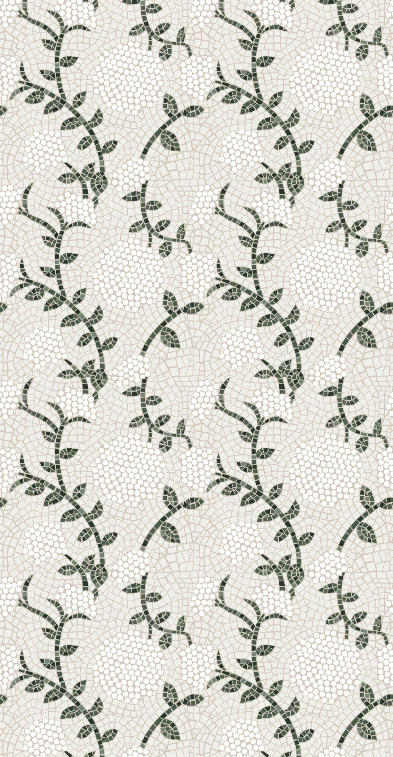 Mosaic Floral - Printed Guest Towel