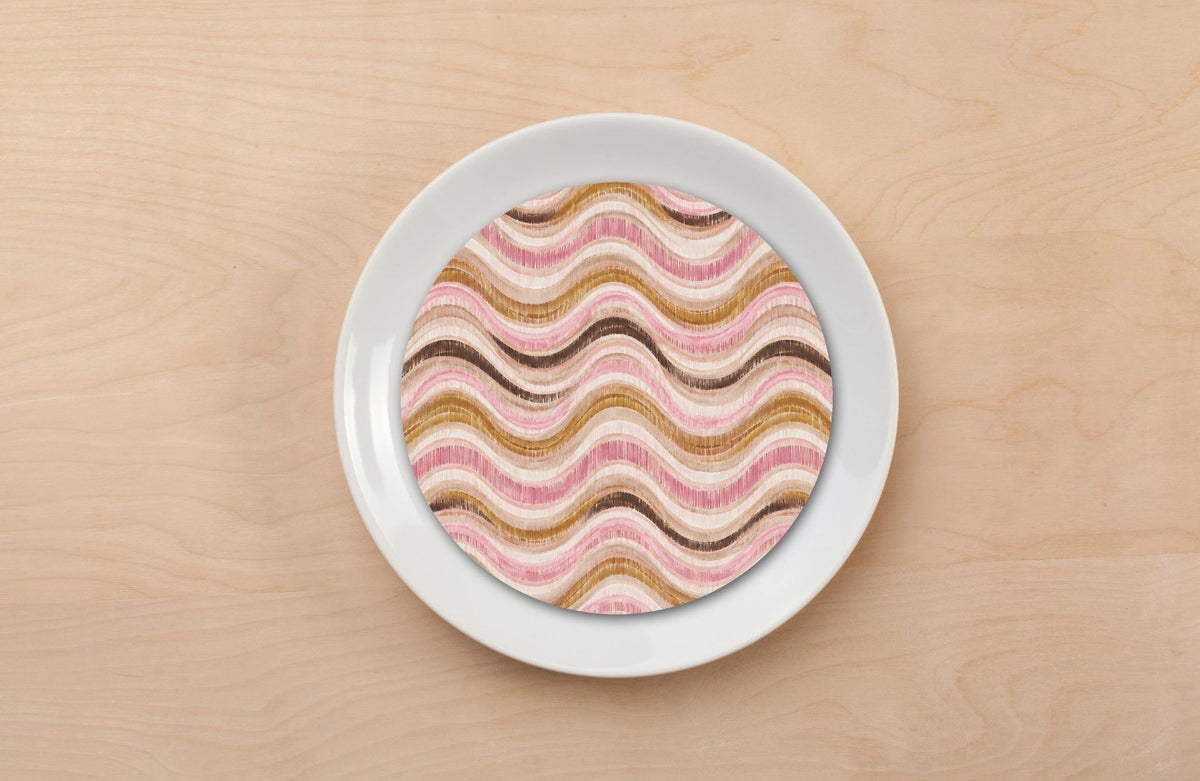 Rose Ripple Plate Accent