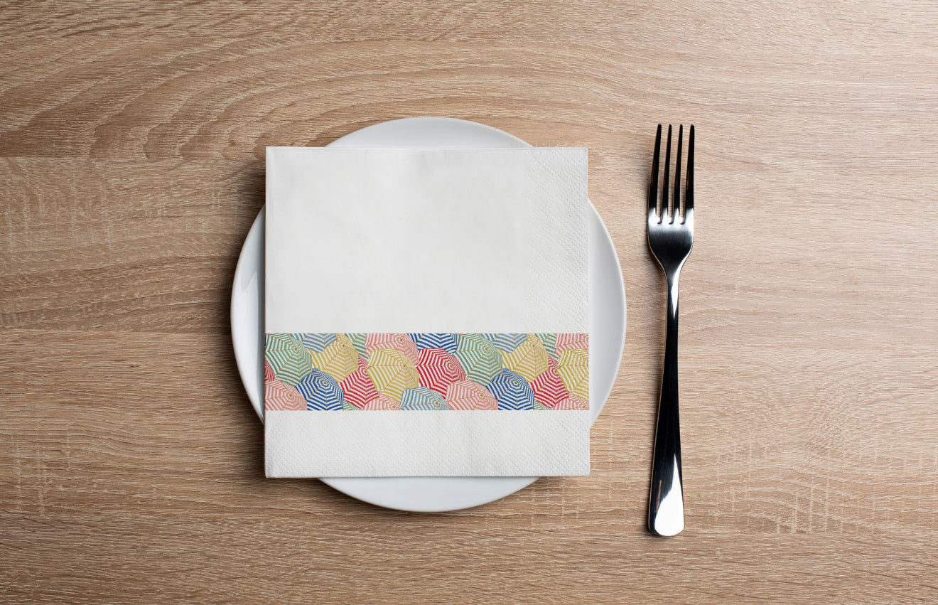 Umbrella Cocktail Napkin