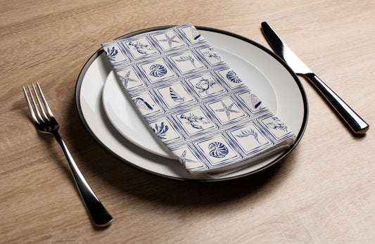 Sea Shore - Printed Guest Towel
