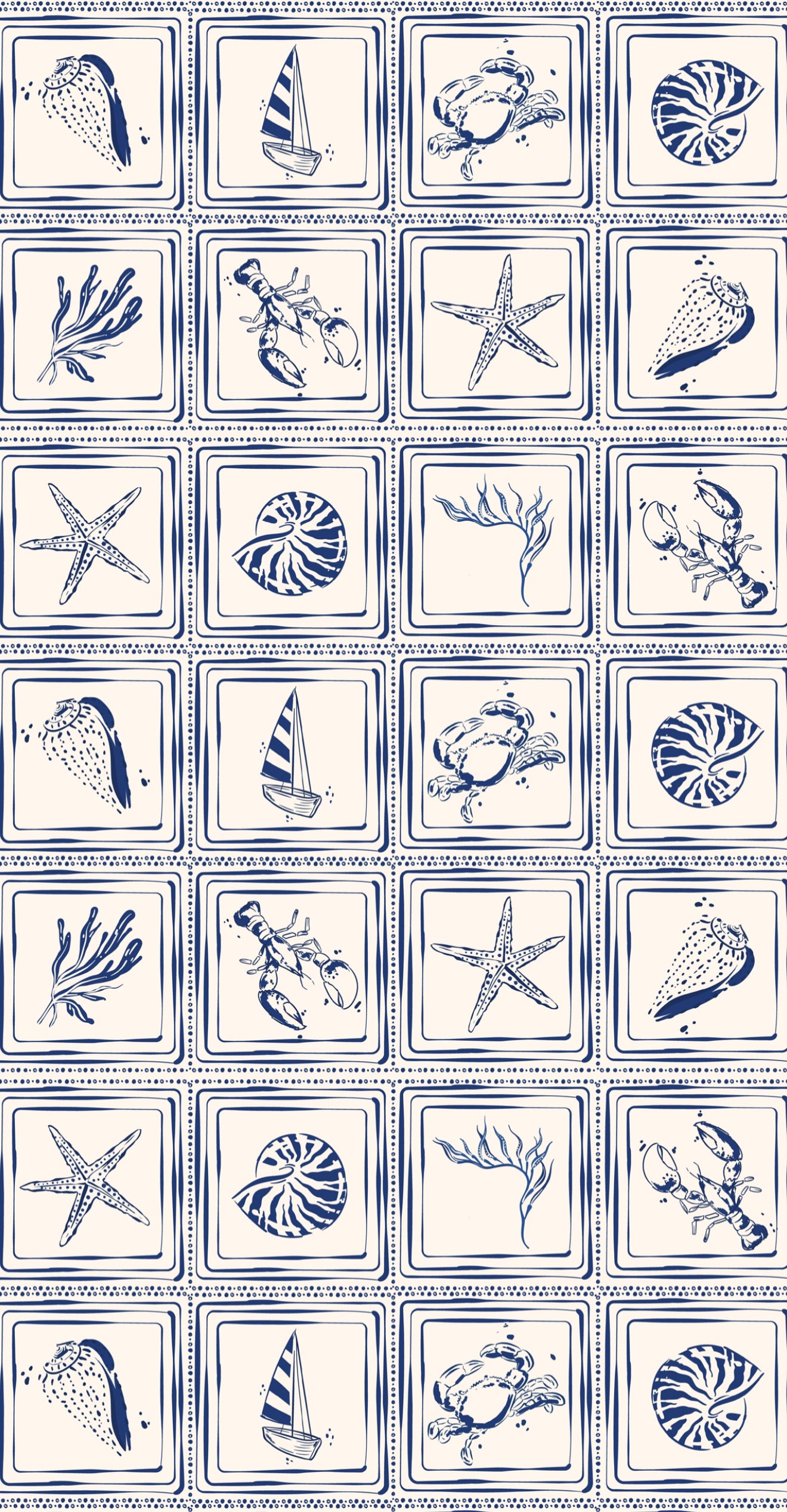 Sea Shore - Printed Guest Towel
