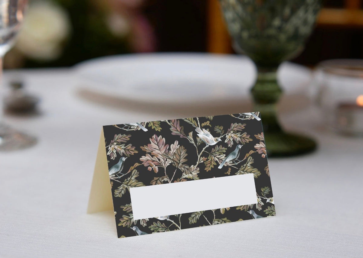 Oak Perch Place Cards