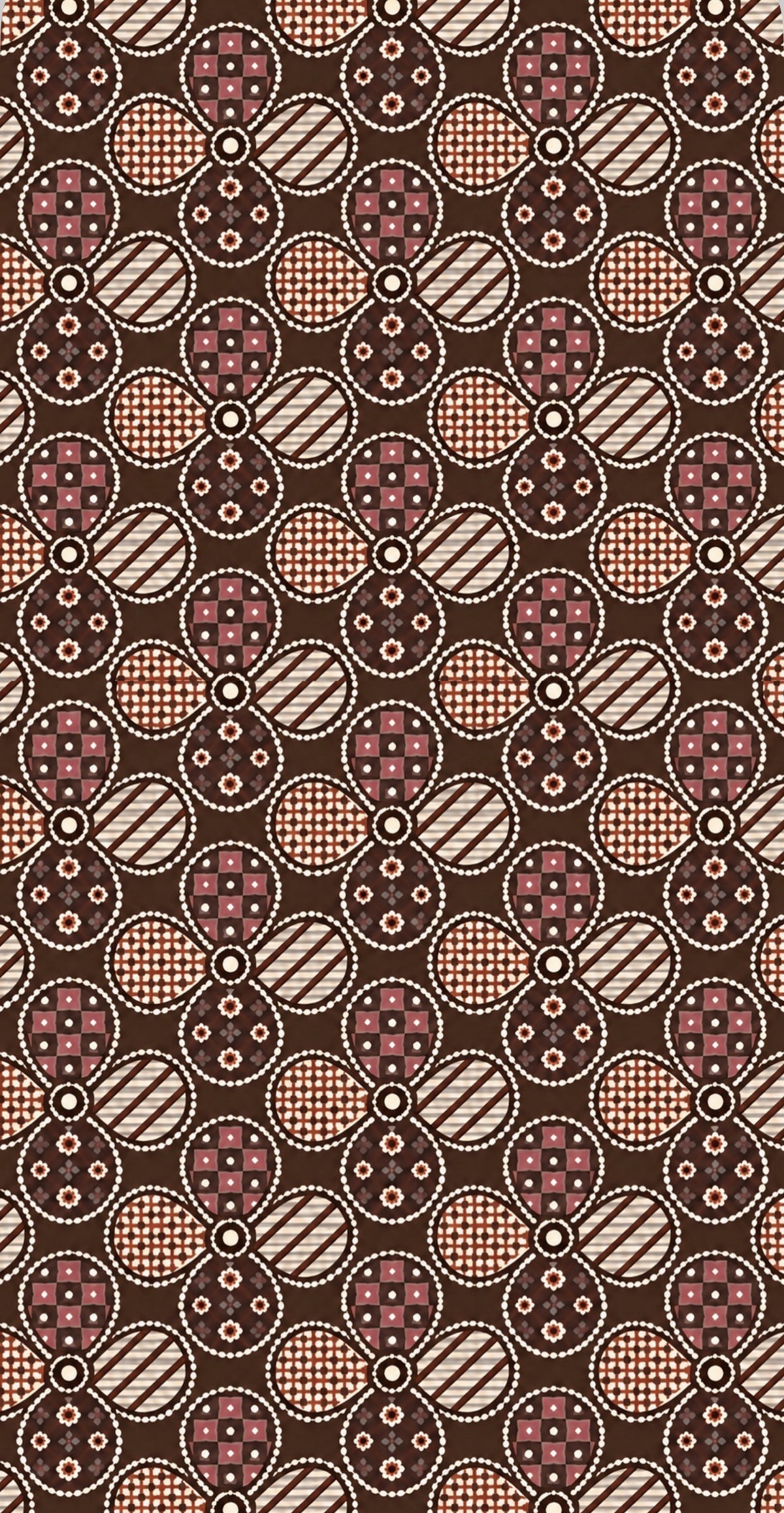 Rosewood Mosaic - Printed Guest Towel