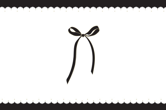 Scalloped Bow - Placemat