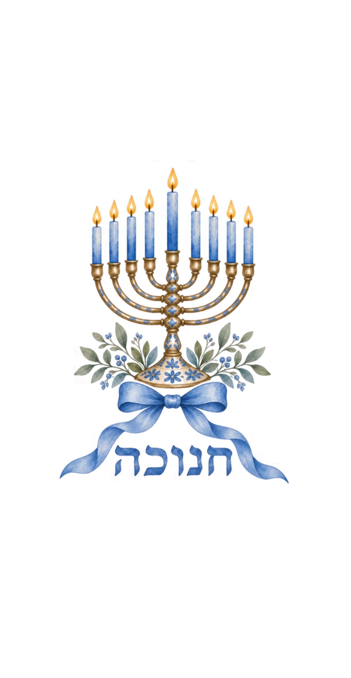 Lovefancy Chanukah - Printed Guest Towel