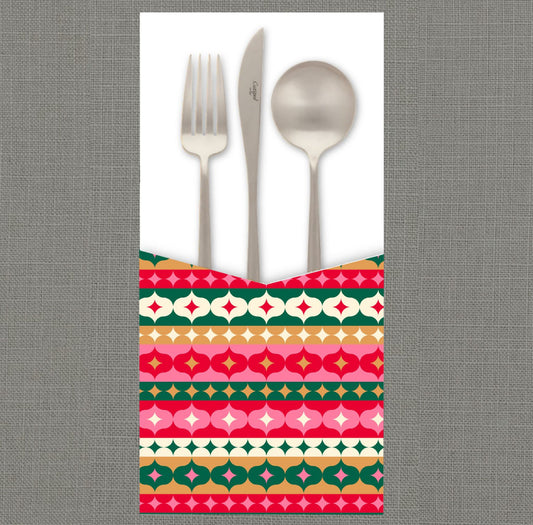 Retro Ornaments Cutlery Pouch