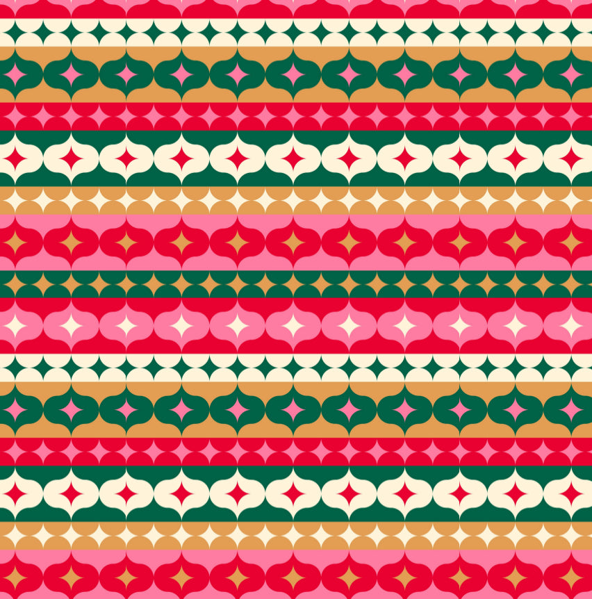Retro Ornaments - Charger - (SQUARE)