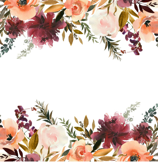 Autumn Cluster - Charger - (SQUARE)