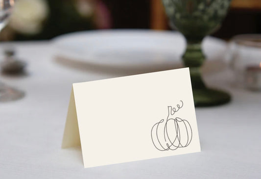 Thanksgiving Doodle Place Cards